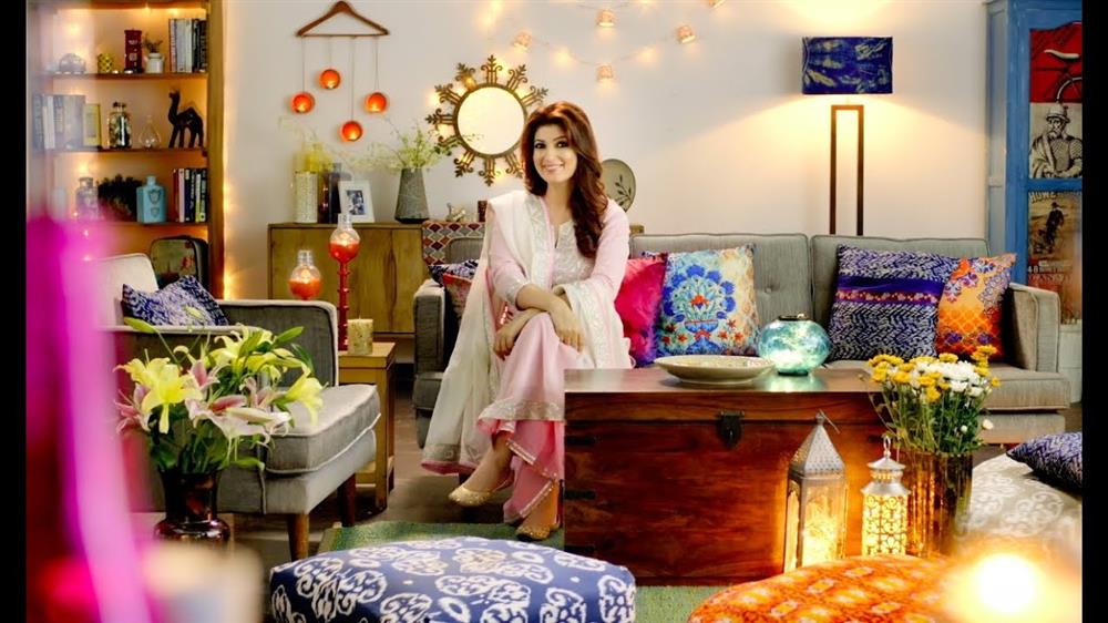 The Quirk Action by Twinkle Khanna | Boho Chic Home Decor - YouTube